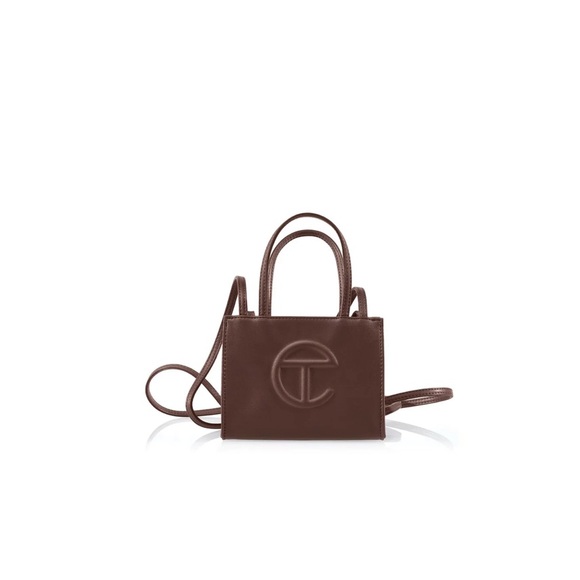 Telfar Handbags - Telfar Small Shopping Bag: Chocolate🍫